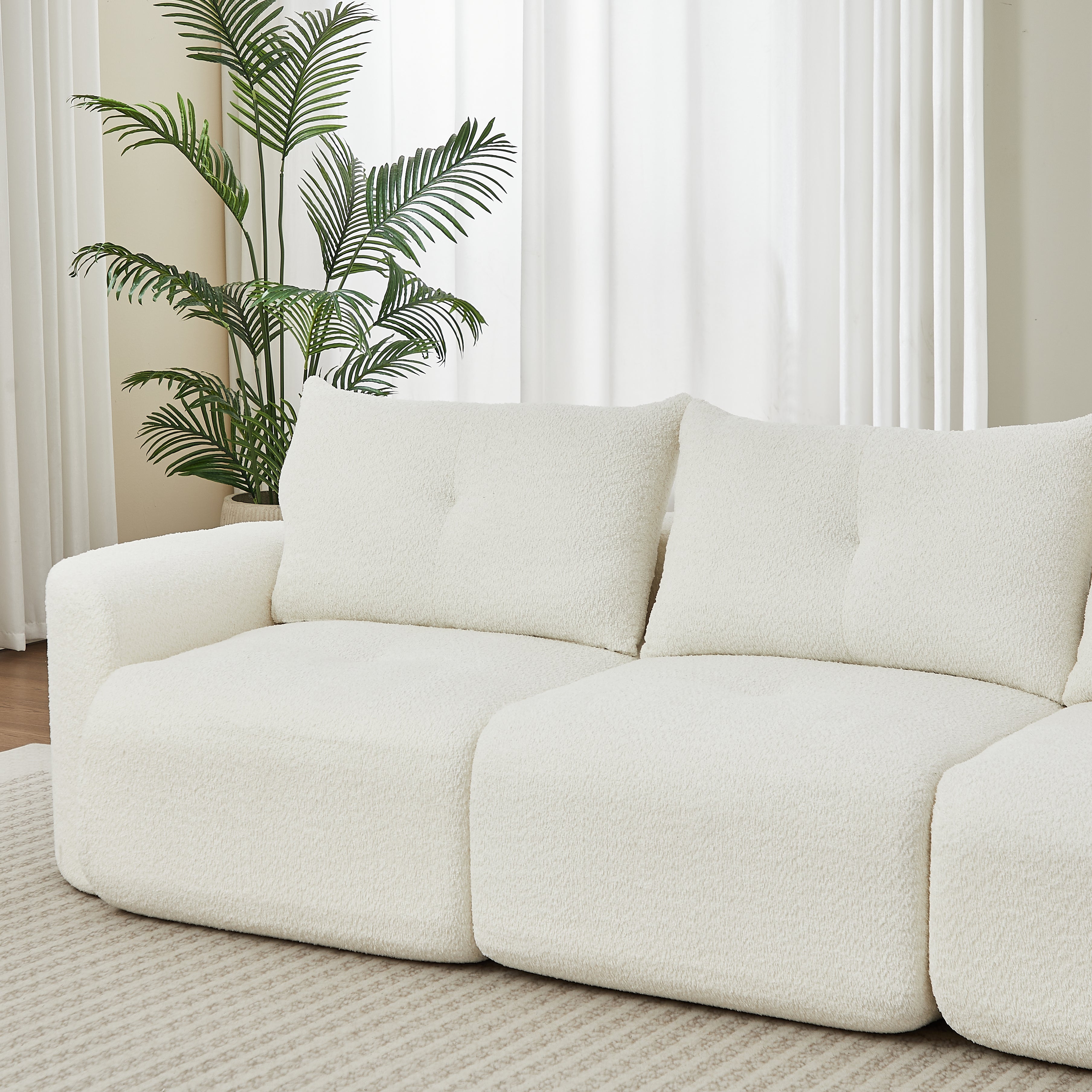 Chenille Sofa for Living Room - 109