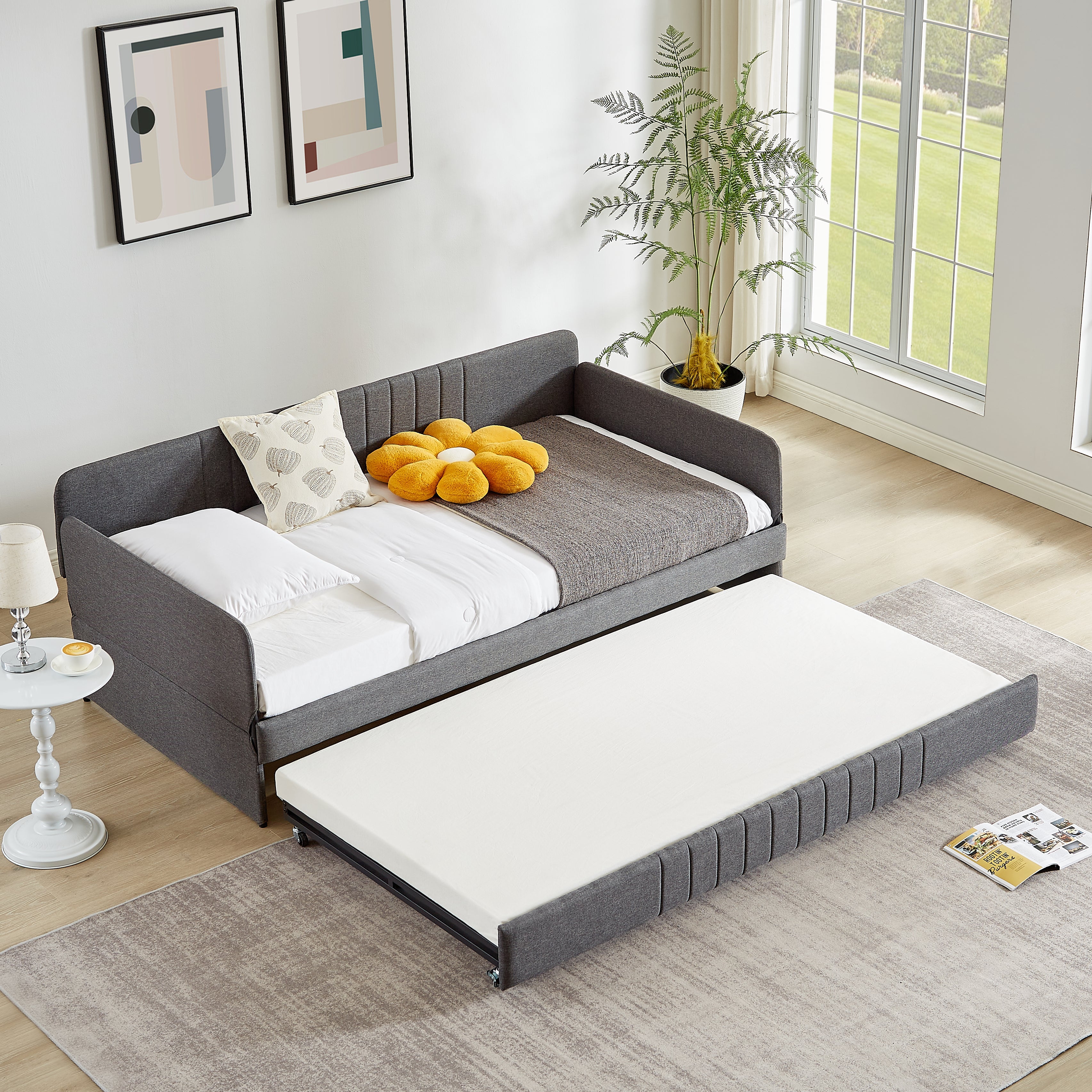 Daybed with Trundle Twin Size