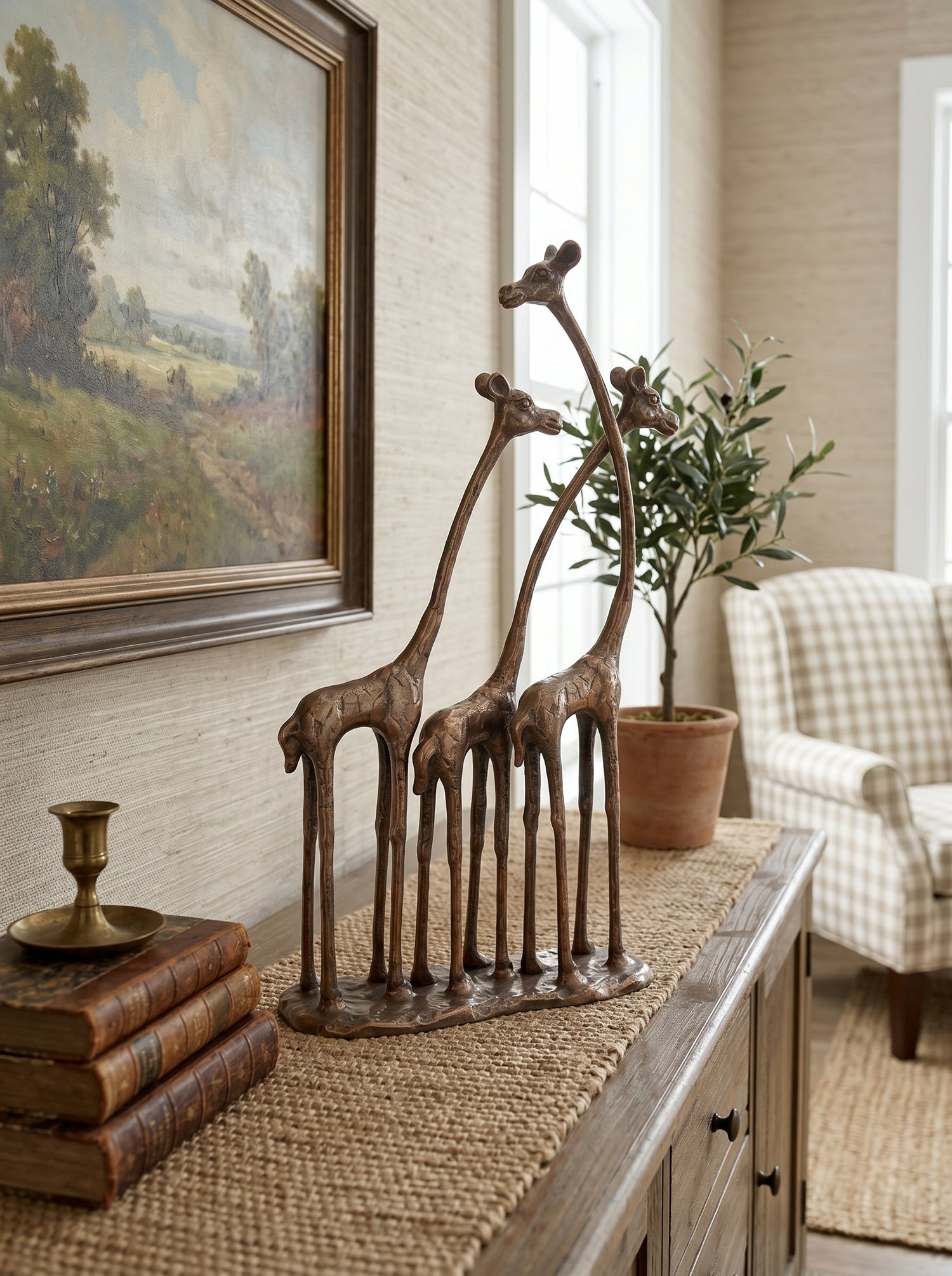 Giraffes Sculpture