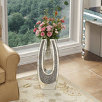 24.01" U-Shaped Floor Vase