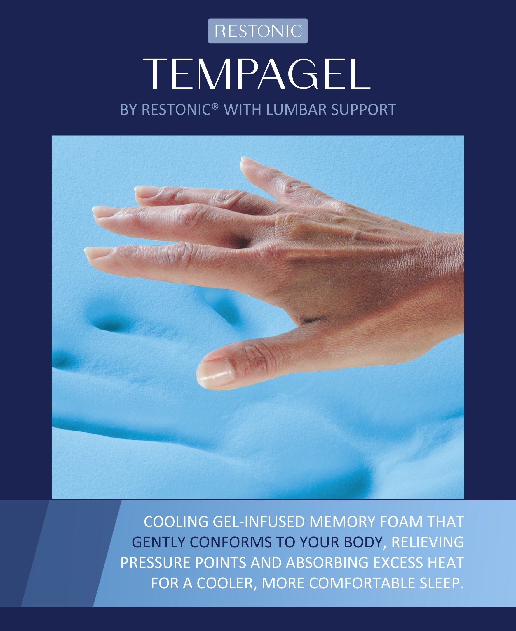 Twin Extra Long - Restonic TempaGel 13