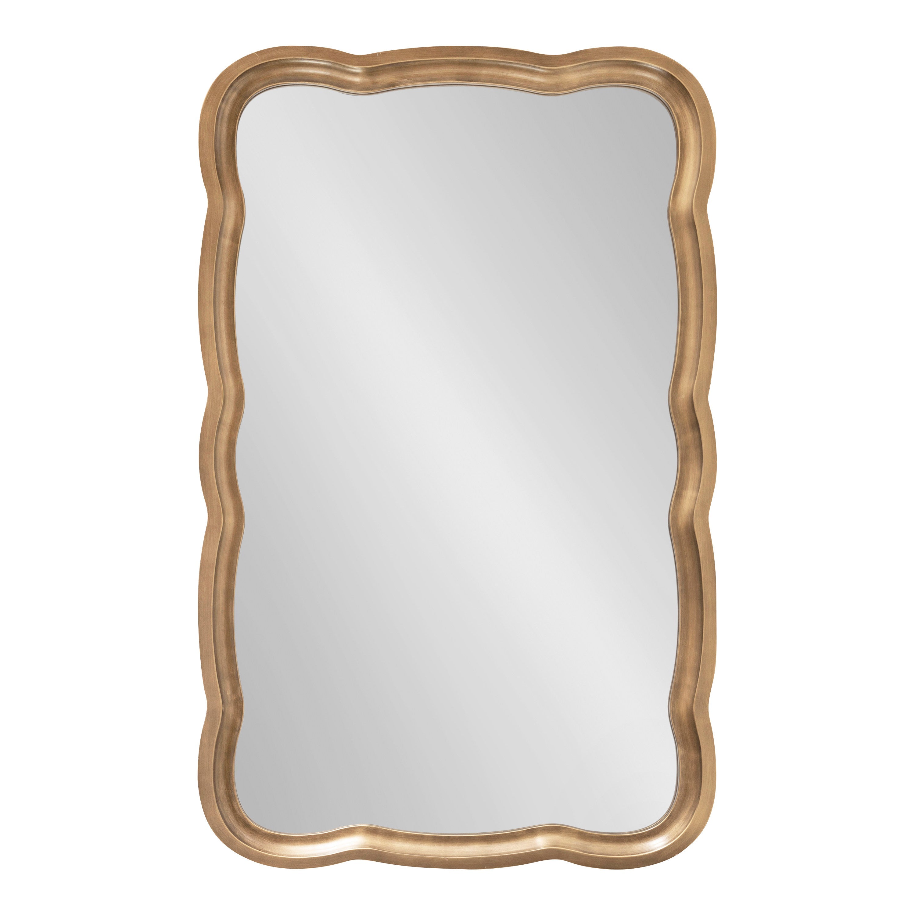 Hatherleigh Scallop Wood Wall Mirror
