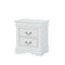 Louis Philippe White Nightstand