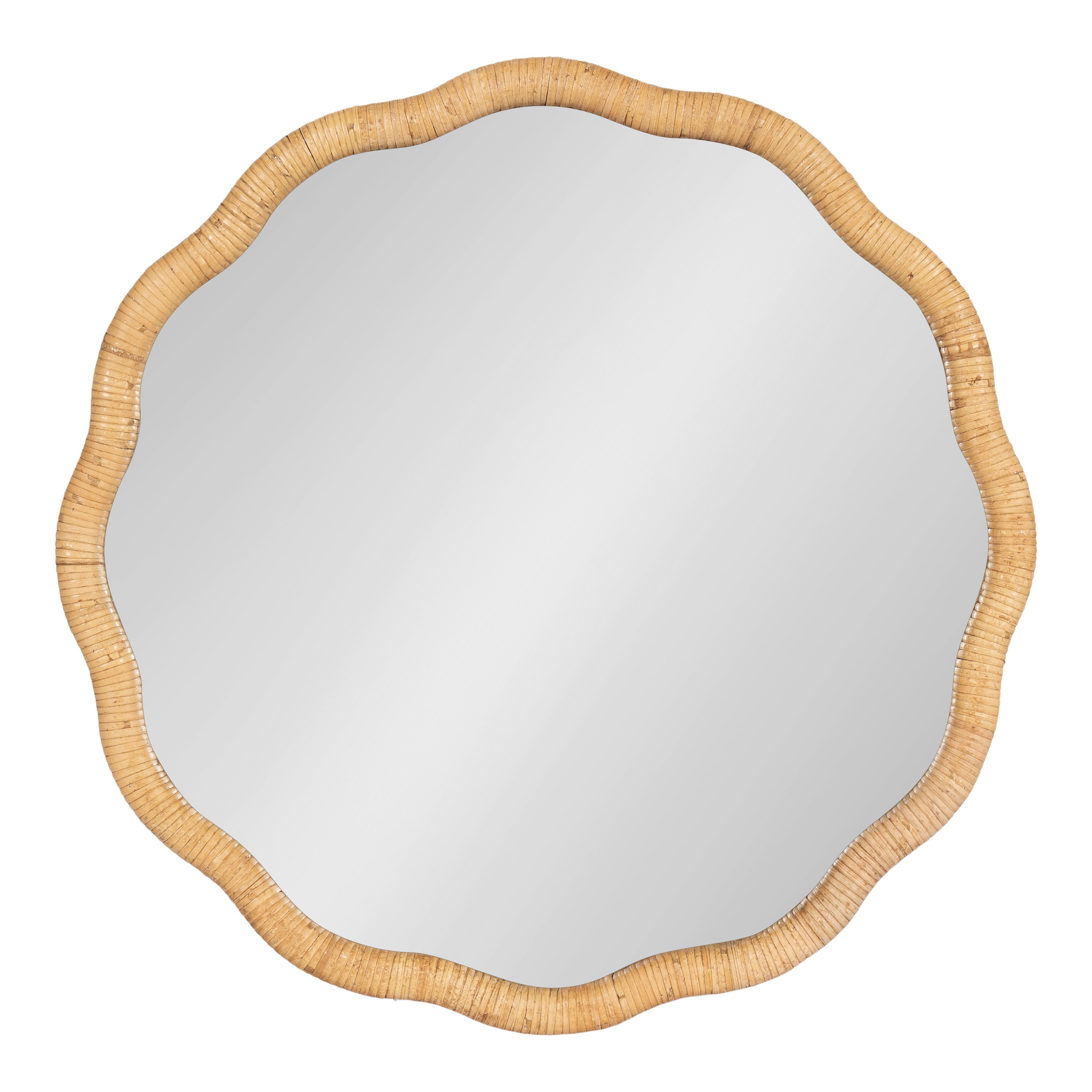 Rahfy Scallop Framed Wall Mirror