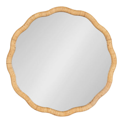 Rahfy Scallop Framed Wall Mirror