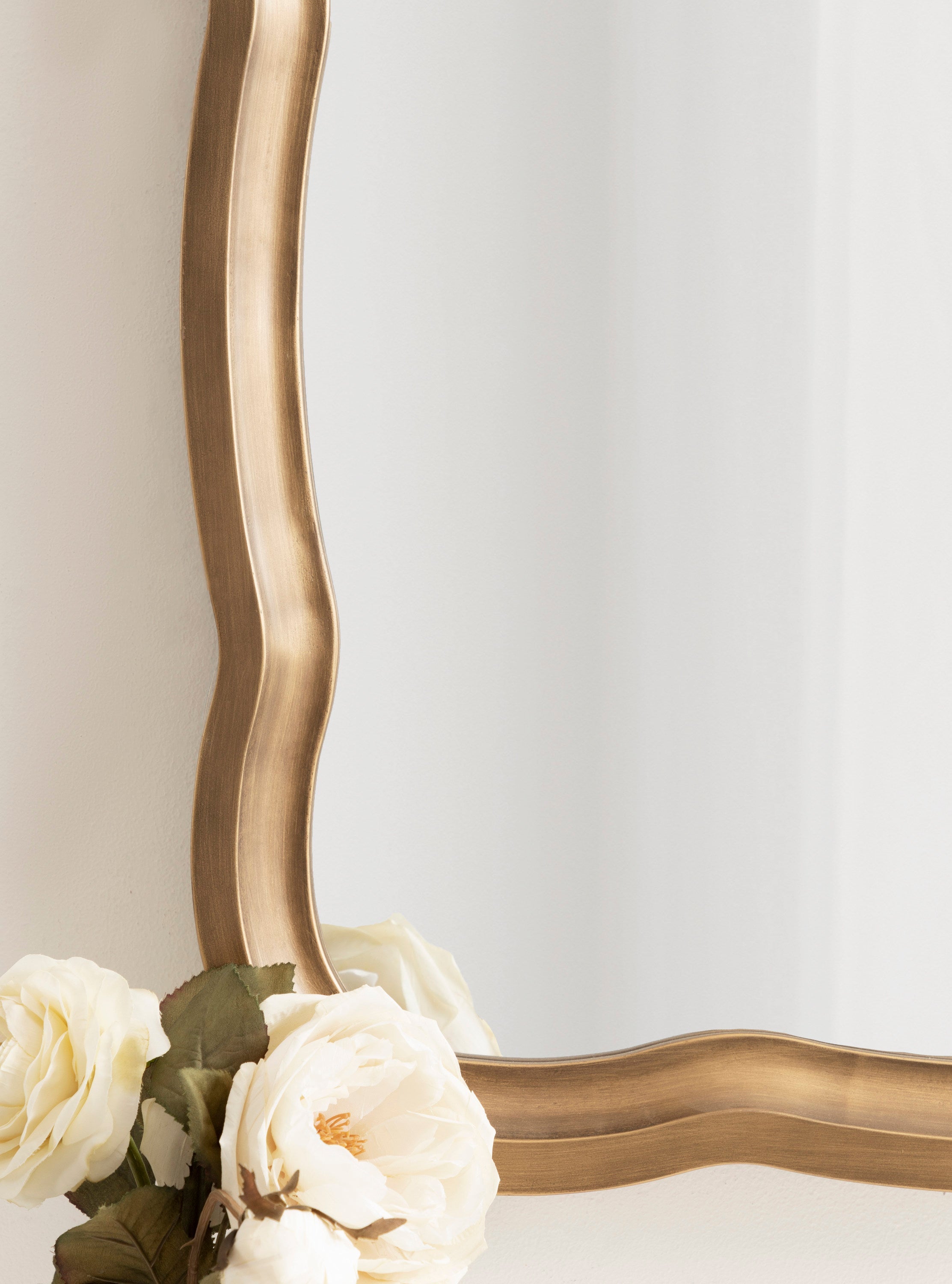 Hatherleigh Scallop Wood Wall Mirror