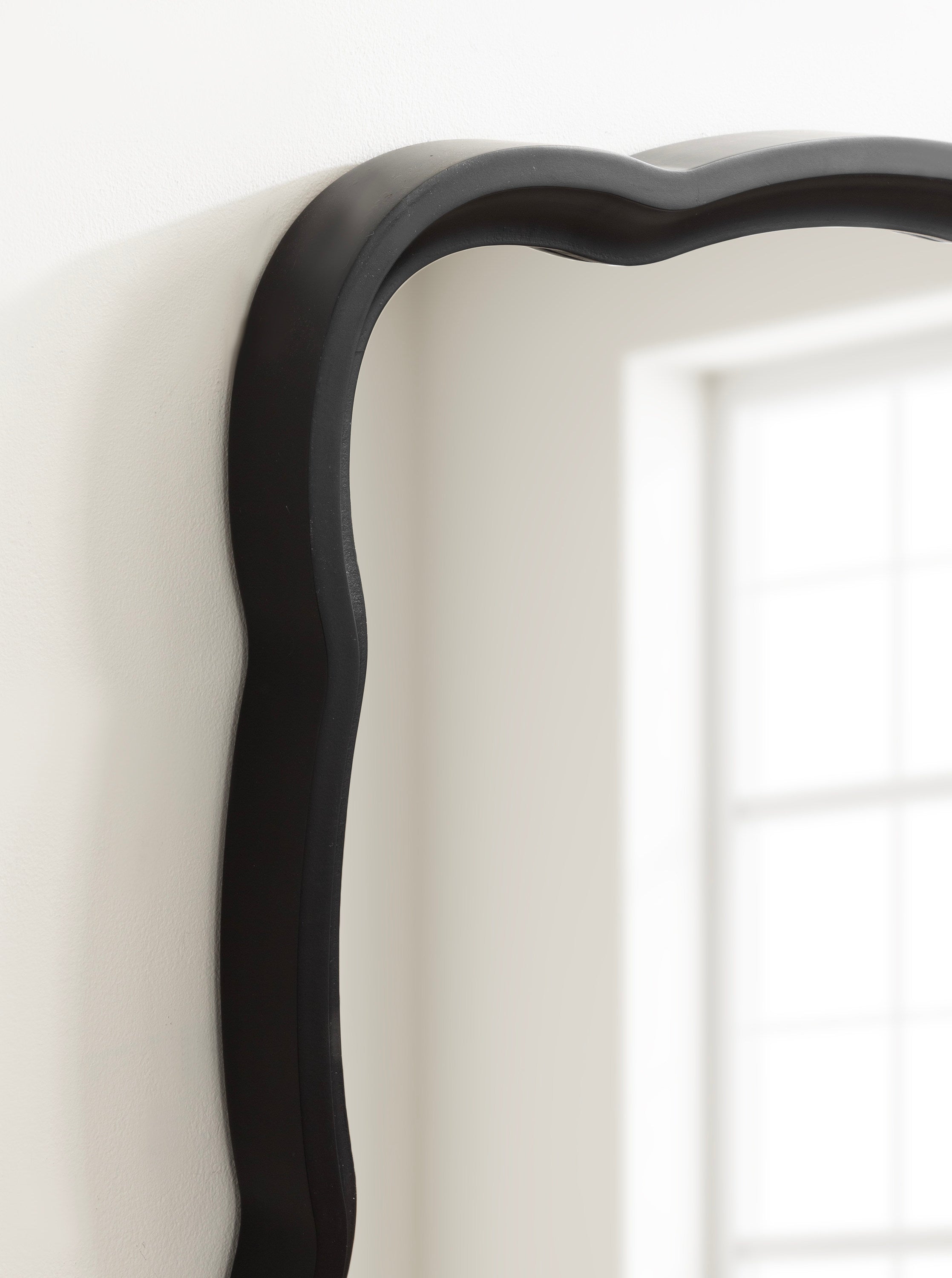 Hatherleigh Scallop Wood Wall Mirror