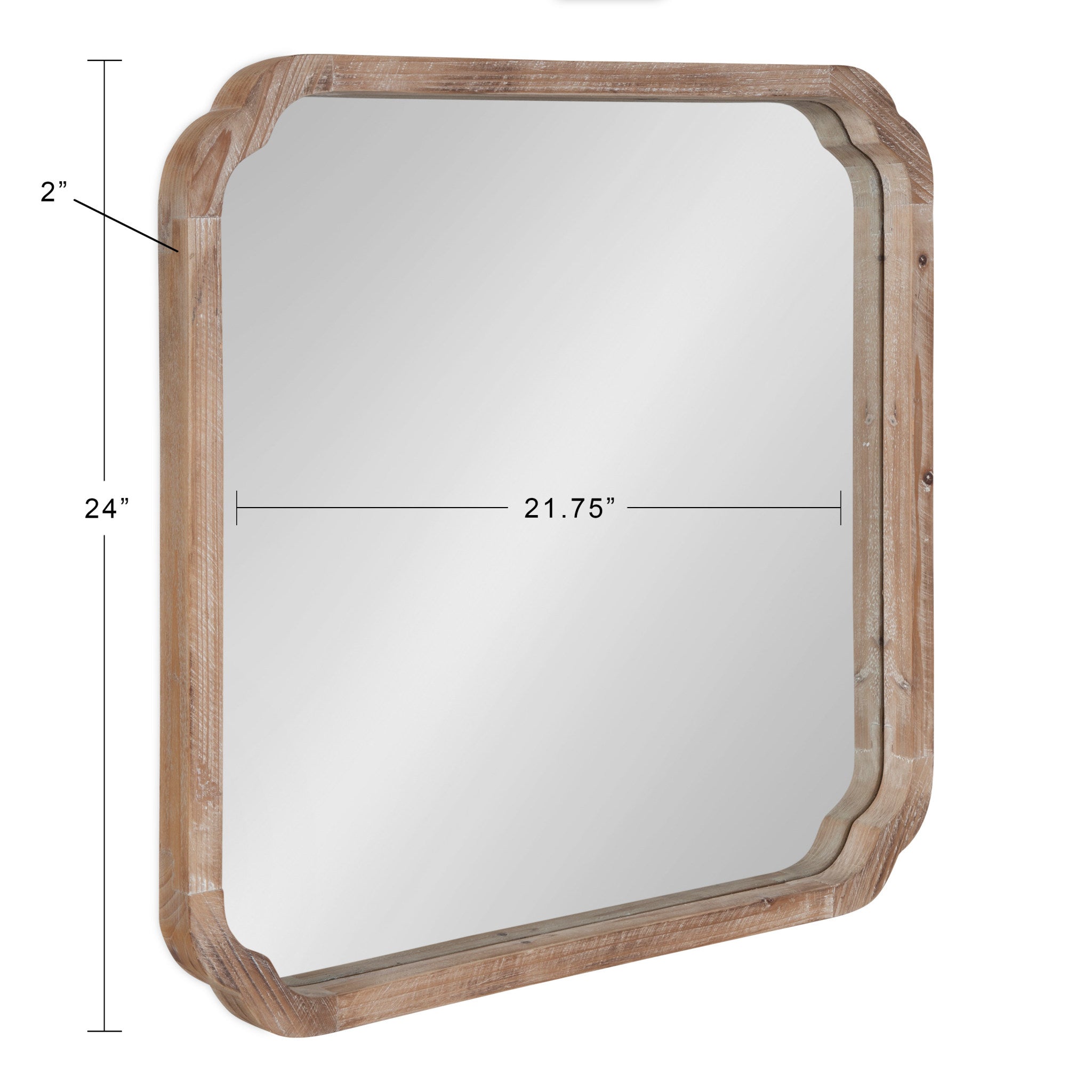 Marston Wood Framed Wall Mirror