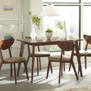 DINING TABLE (CHESTNUT)