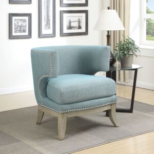 ACCENT CHAIR (BLUE)