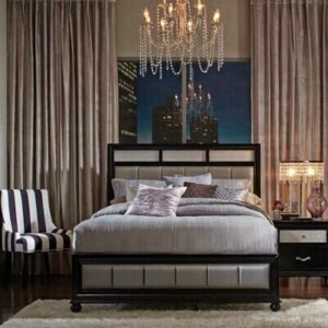 Barzini Queen Bedroom set 4 PCS