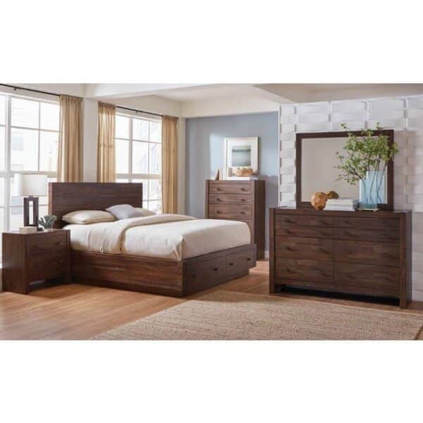 Biloxi Queen Bedroom set 4 PCS