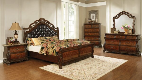 Exeter Queen Bedroom set 4 PCS