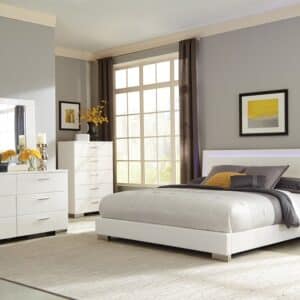 Felicity Queen Bedroom set 4 PCS