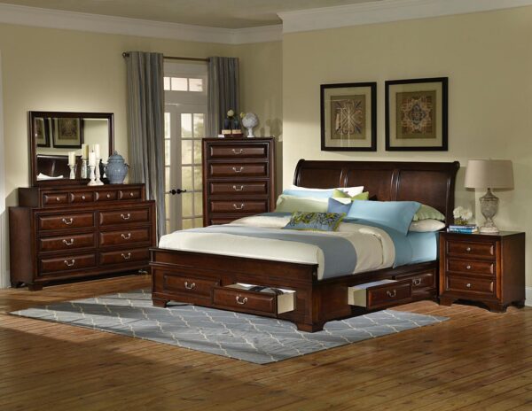 4 Pcs Queen Bedroom set