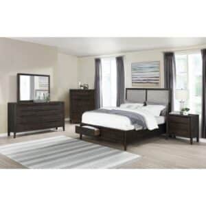 Malvern Queen Bedroom set 4 PCS