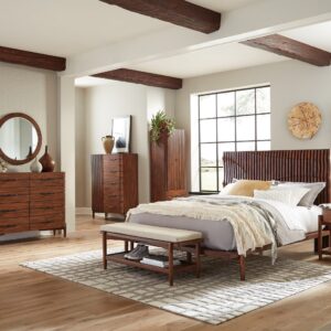 San Mateo Queen Bedroom set 4 PCS