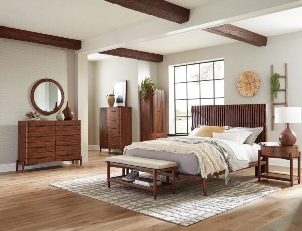 San Mateo Queen Bedroom set 4 PCS