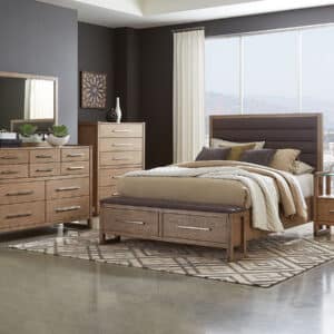 Smithson King Bedroom set 4 PCS