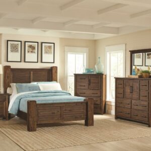 Sutter creek Queen Bedroom set 4 PCS