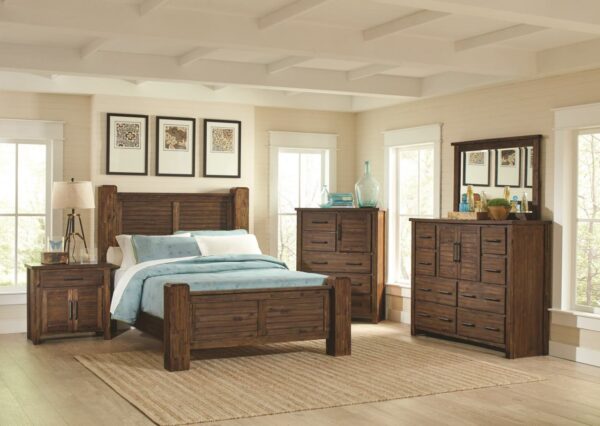 Sutter creek Queen Bedroom set 4 PCS