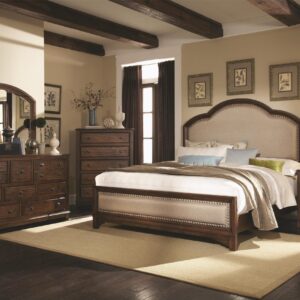 Laughton Queen Bedroom set 4 PCS